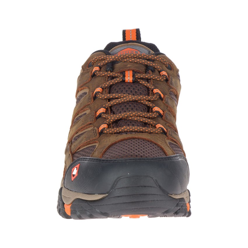 Chaussure de Securite Merrell Moab Vertex Vent SR Marron Homme | F.L.PDFK